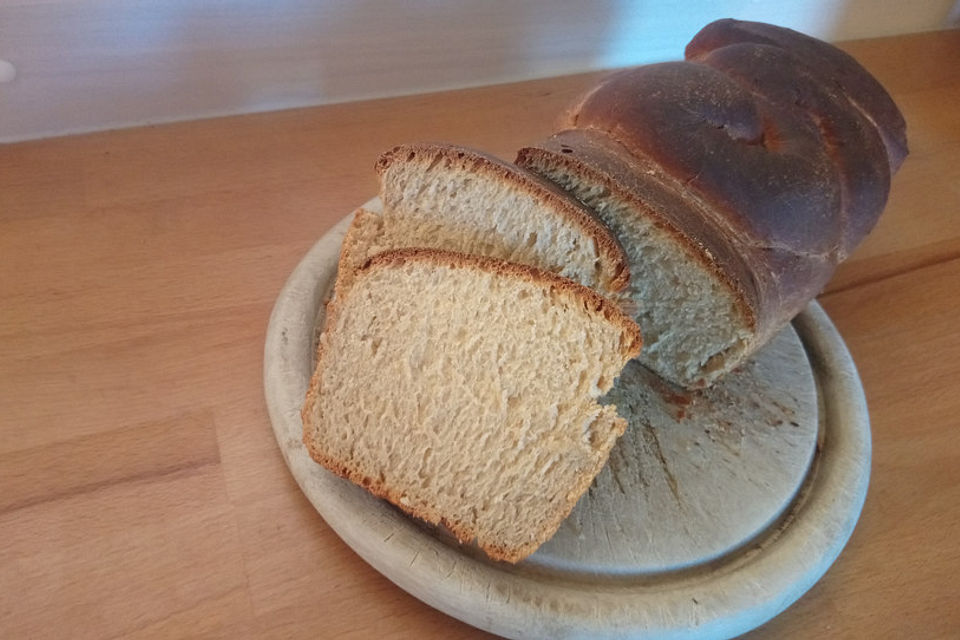 Weizentoastbrot mit Sauerteig