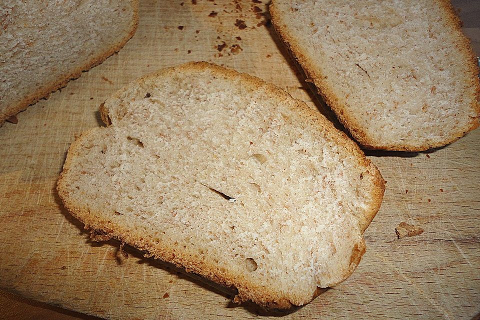 Weizentoastbrot mit Sauerteig