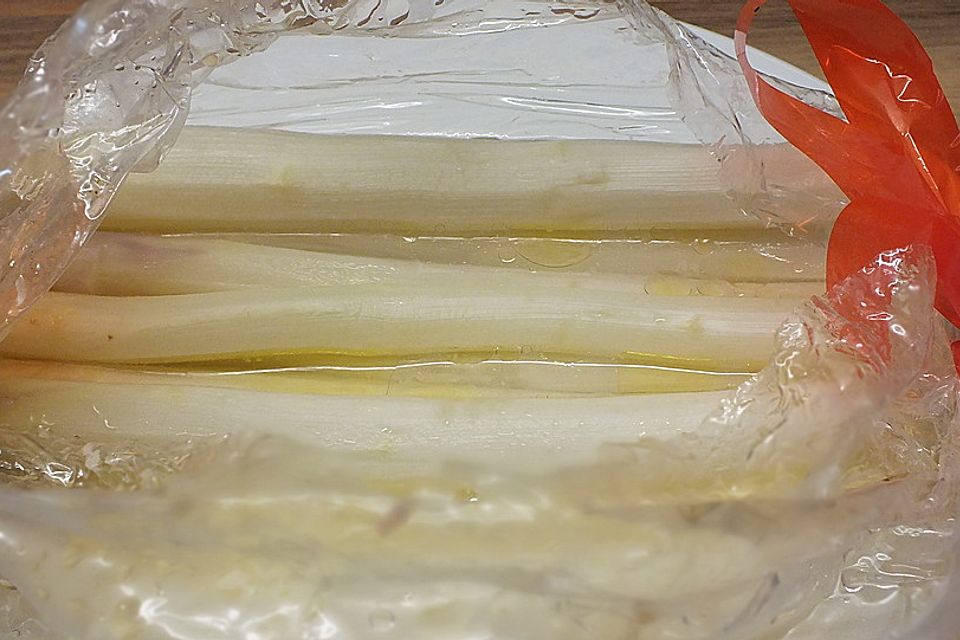 Spargel aus dem Bratschlauch