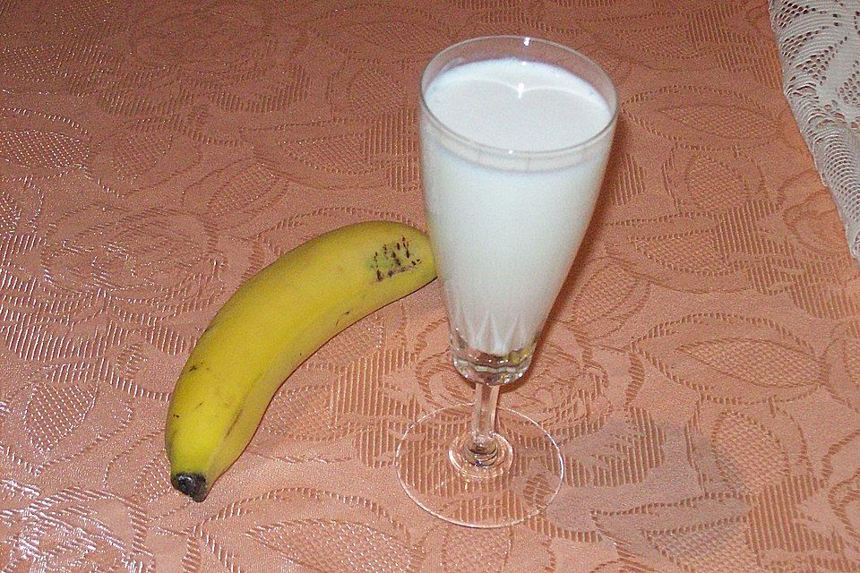 Bananenmilch