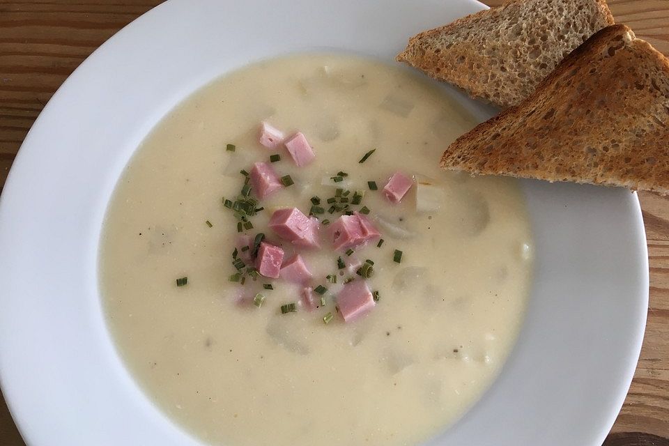 Spargelcremesuppe