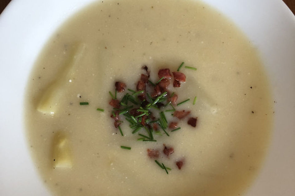 Spargelcremesuppe