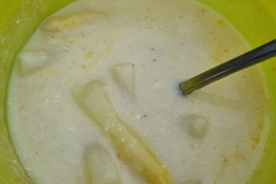 Spargelcremesuppe