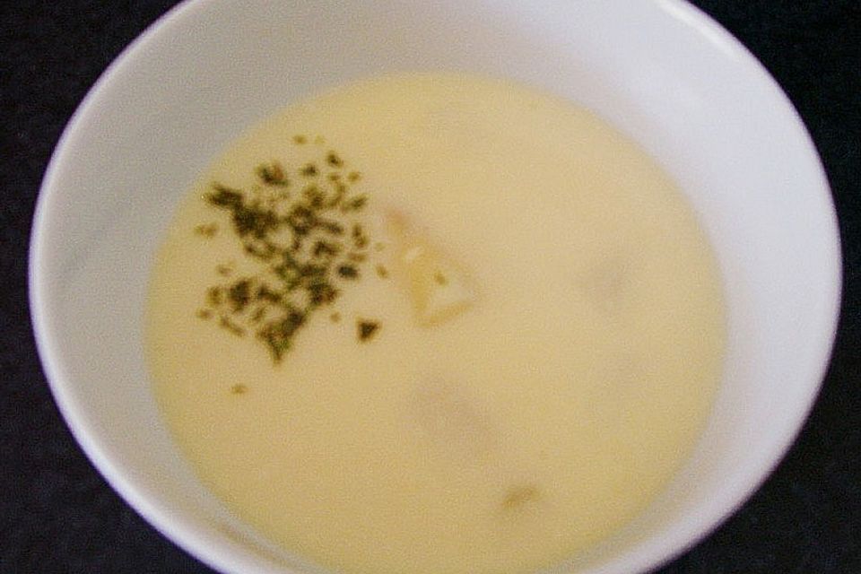 Spargelcremesuppe