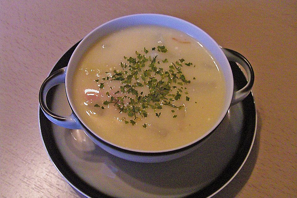 Spargelcremesuppe