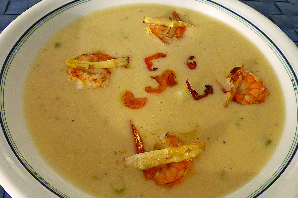 Spargelcremesuppe