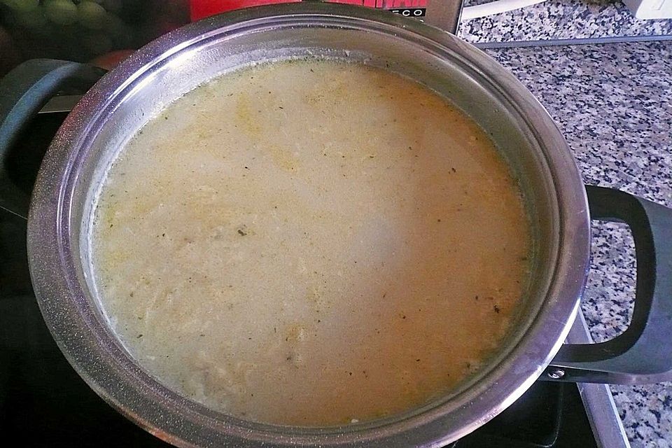 Spargelcremesuppe