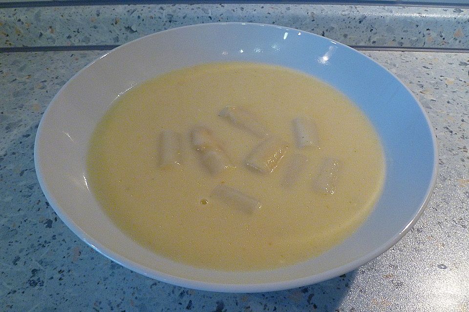 Spargelcremesuppe