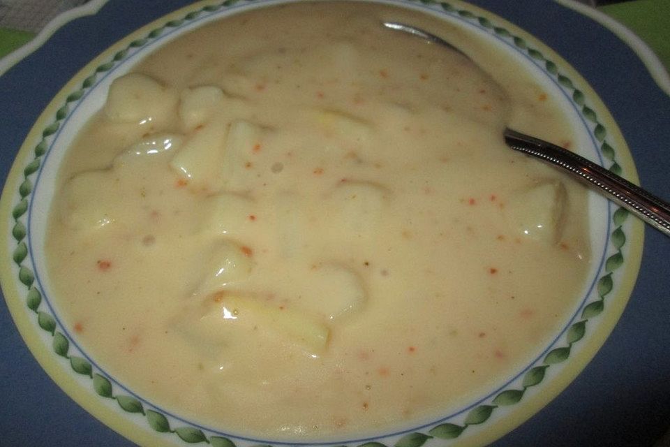 Spargelcremesuppe