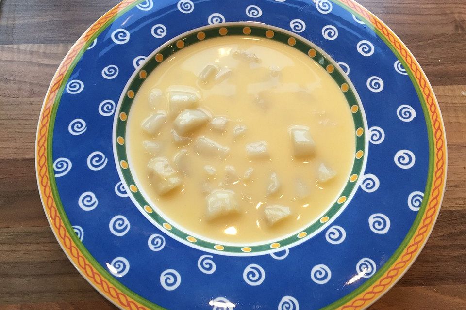 Spargelcremesuppe