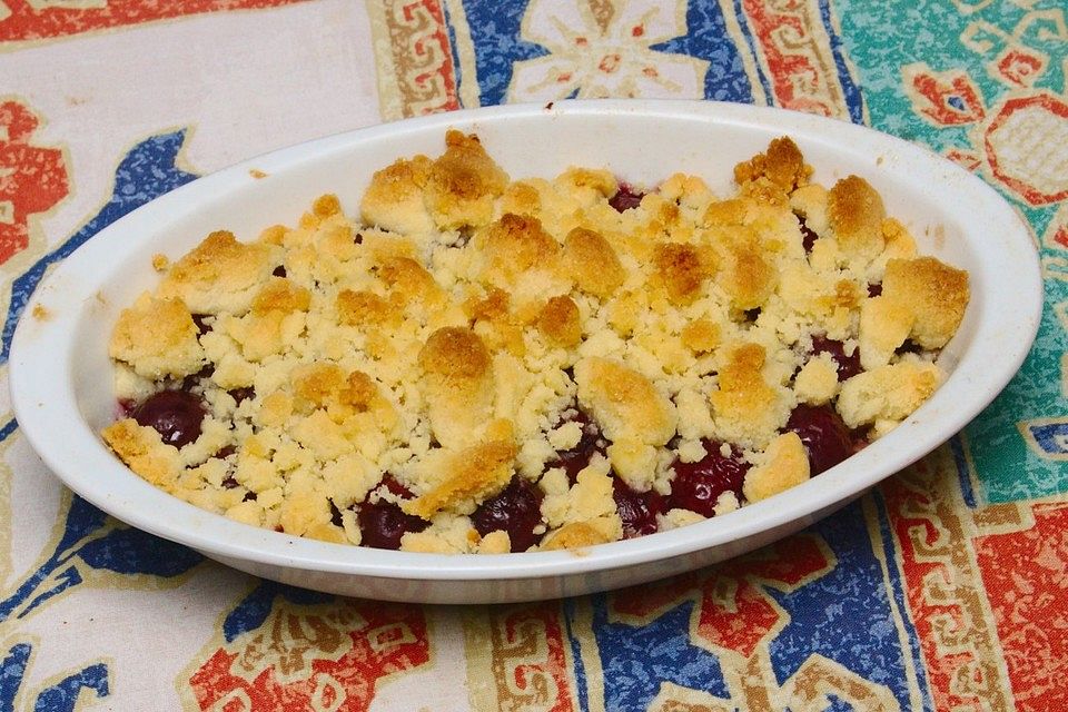 Kirsch Crumble