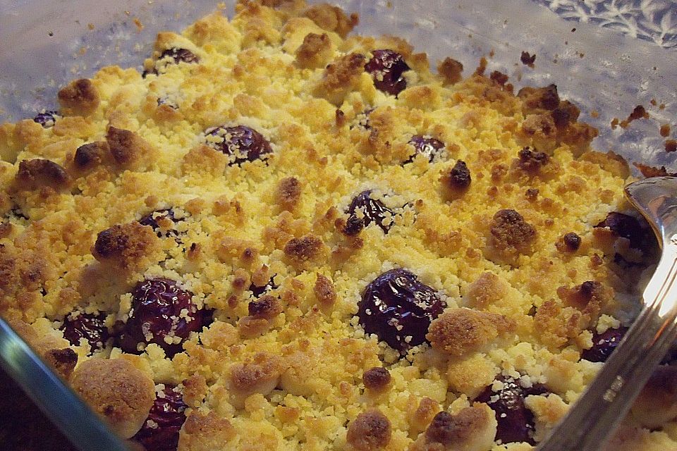 Kirsch Crumble