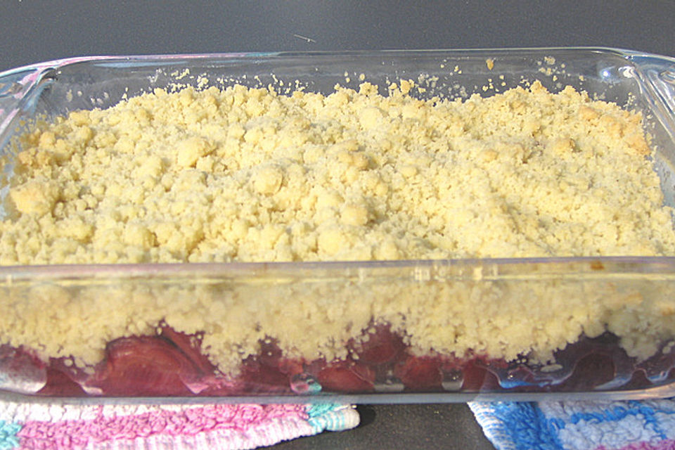 Kirsch Crumble