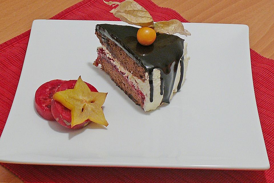 Sommerfrüchte - Torte