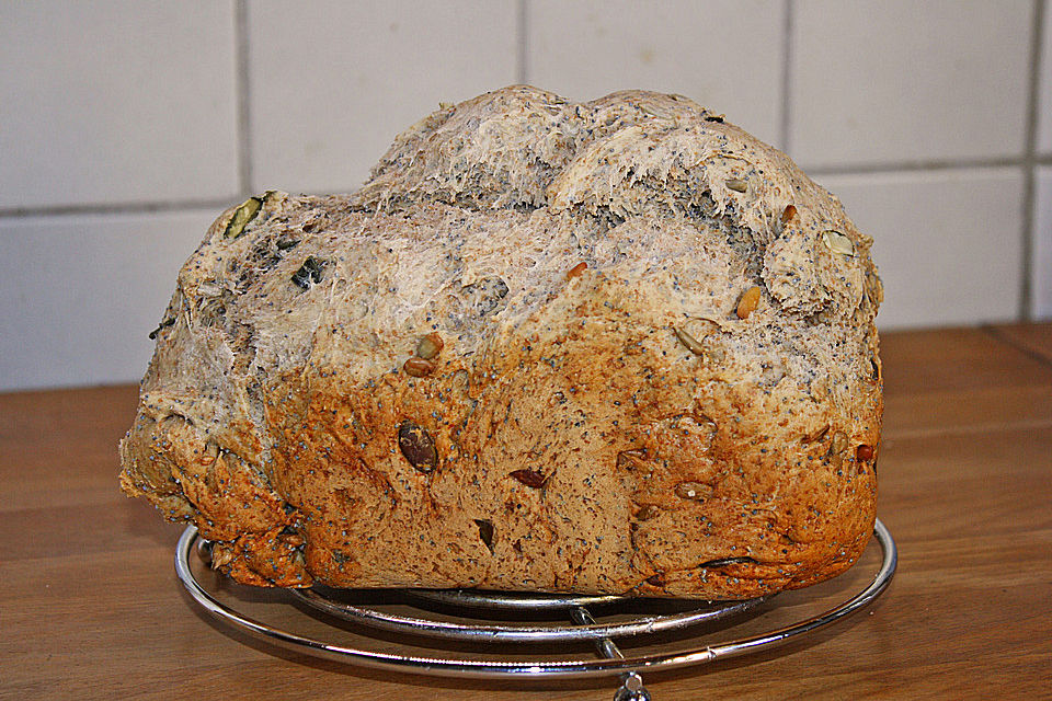 Mohn - Sonnenblumenkernbrot