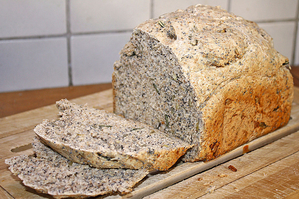 Mohn - Sonnenblumenkernbrot