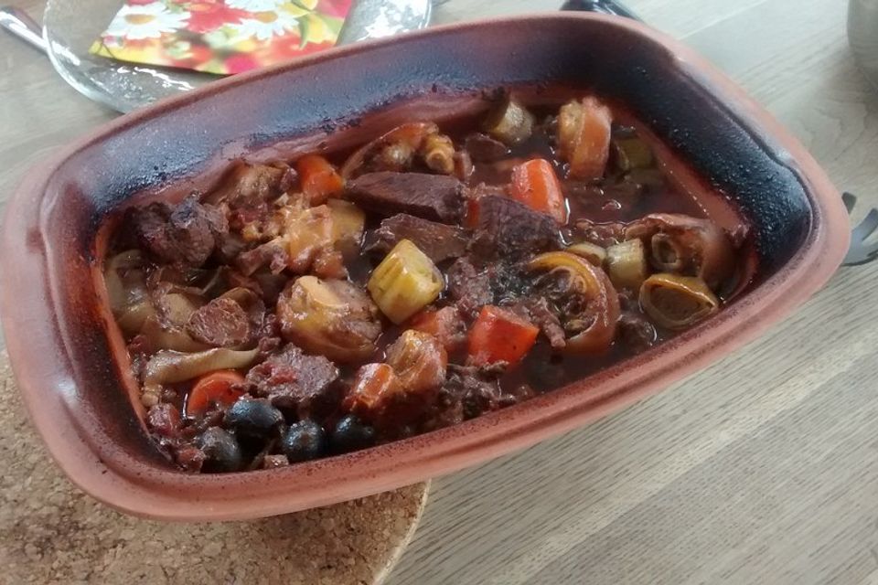 Rindsragout  provenzalisch