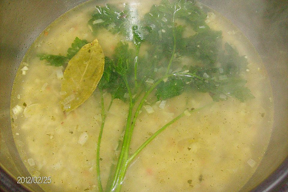 Petersiliencremesuppe