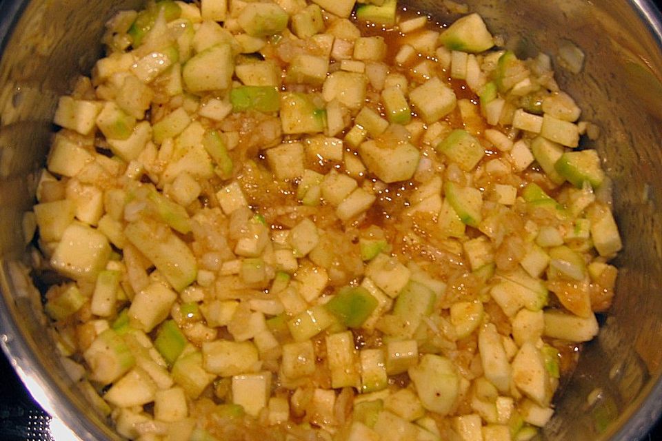 Zucchini - Chutney süß - sauer