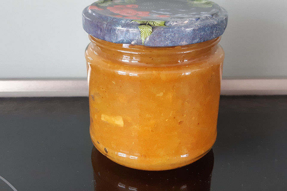 Zucchini - Chutney süß - sauer