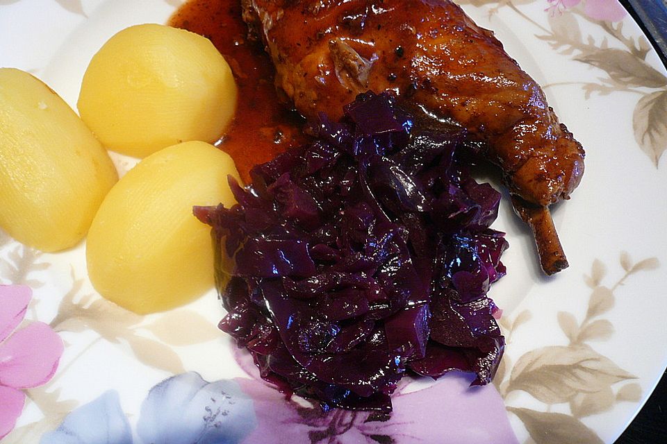 Apfelrotkohl