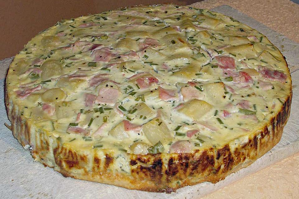 Spargel - Quiche