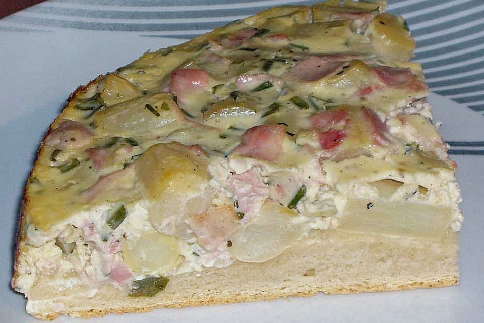 Spargel - Quiche