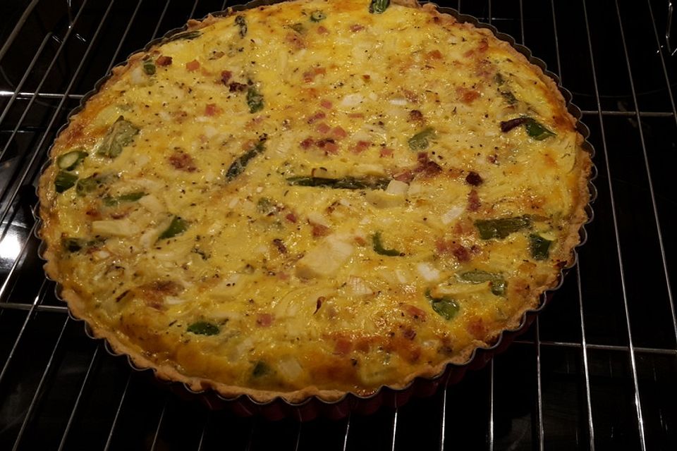 Spargel - Quiche