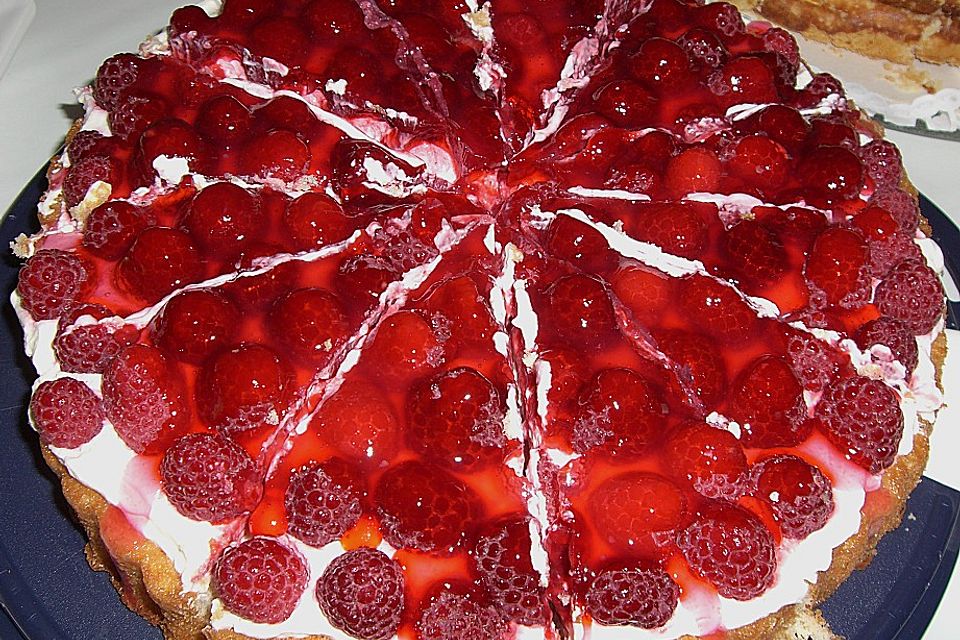 Himbeer - Sahne - Torte