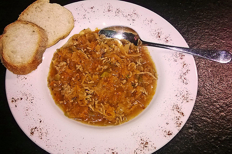 Elsässer Hackfleischsuppe