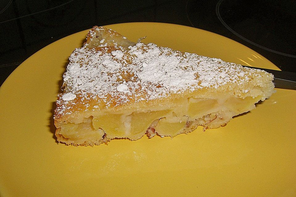 Umgedrehter Apfelkuchen