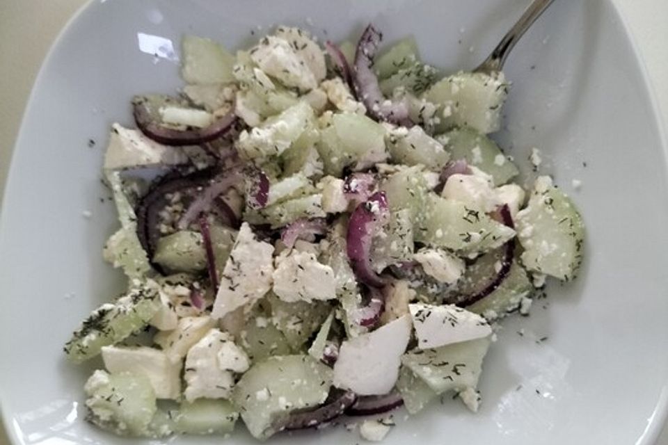 Gurken - Feta - Salat