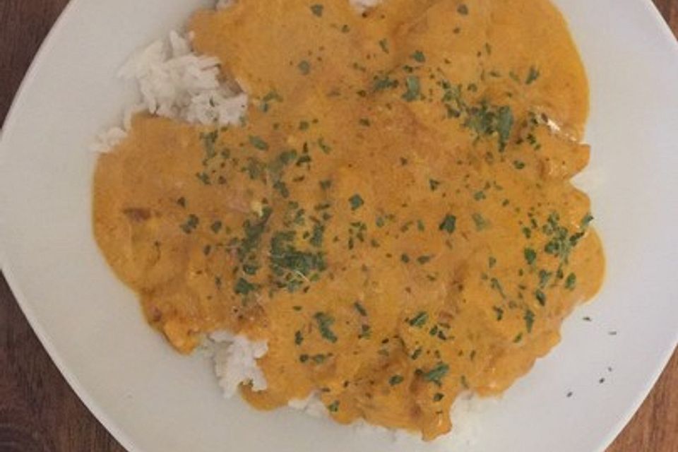 Curry Geschnetzeltes