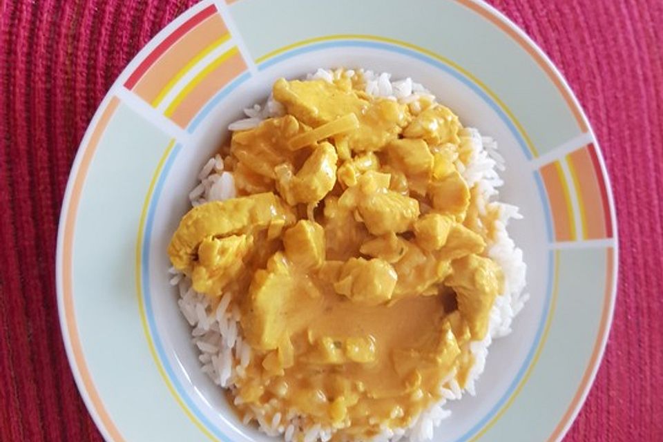 Curry Geschnetzeltes