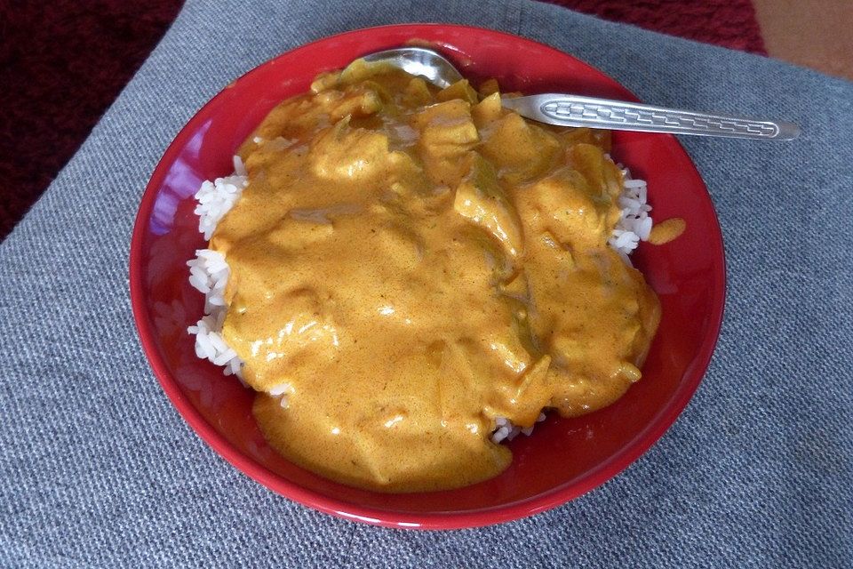 Curry Geschnetzeltes