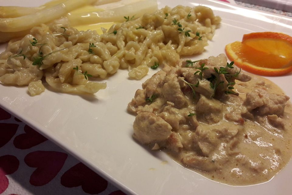 Curry Geschnetzeltes