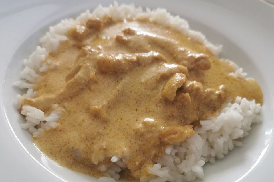 Curry Geschnetzeltes