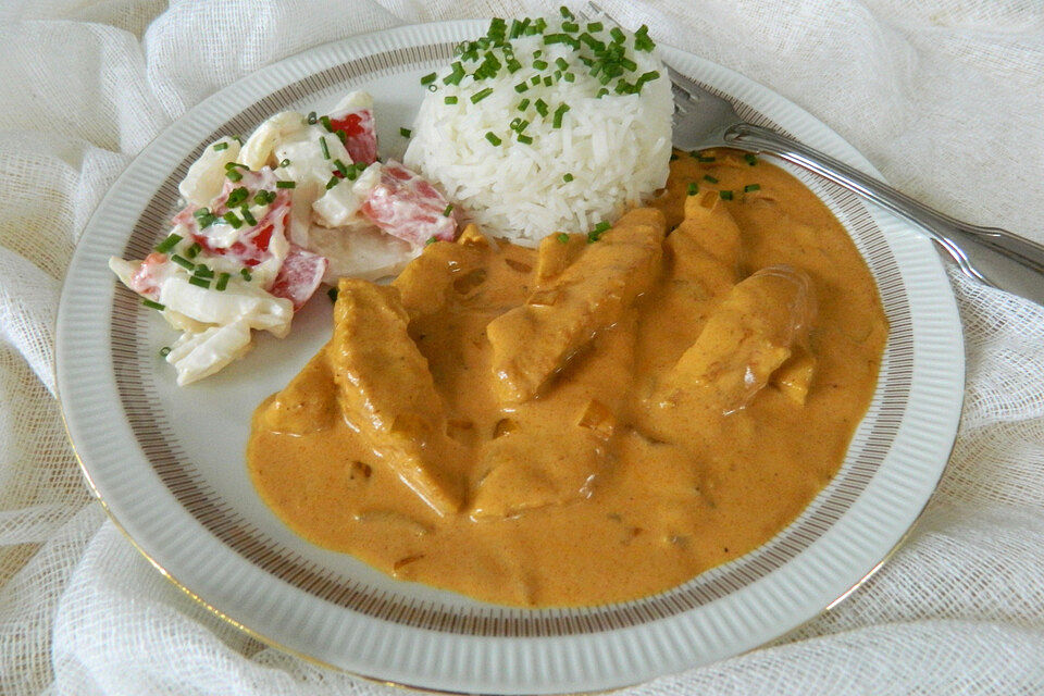 Curry Geschnetzeltes