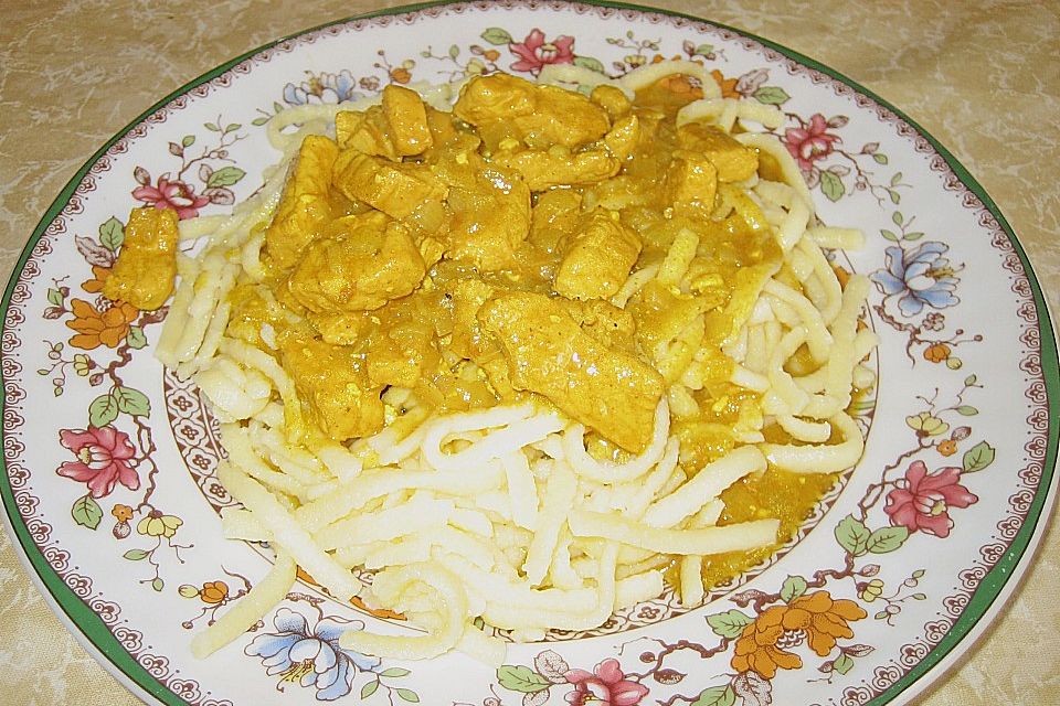 Curry Geschnetzeltes