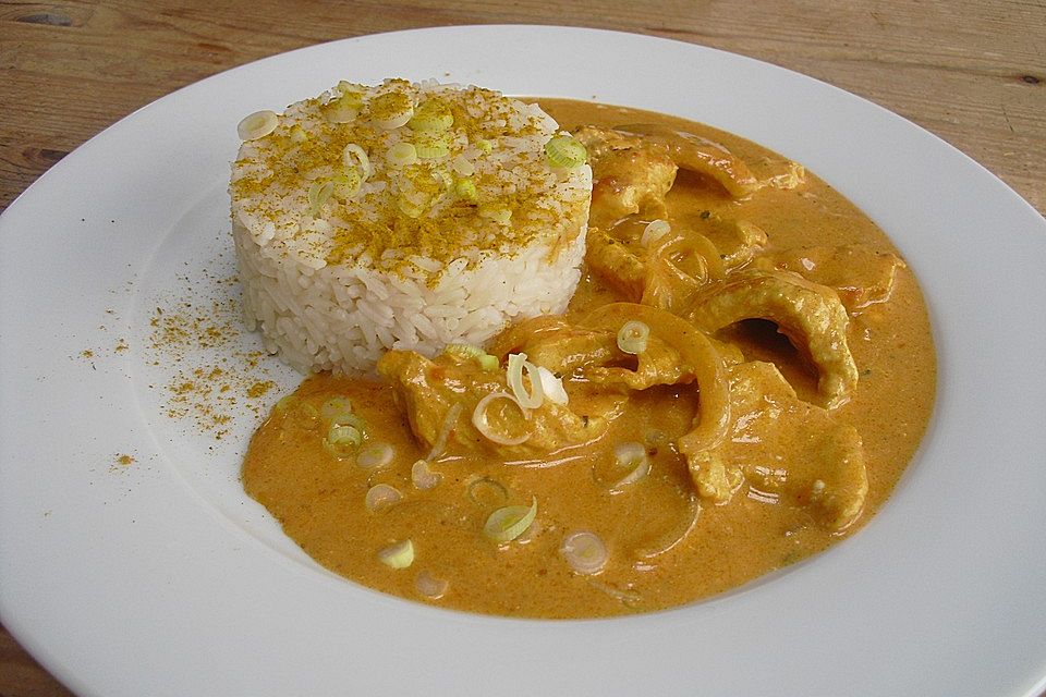 Curry Geschnetzeltes