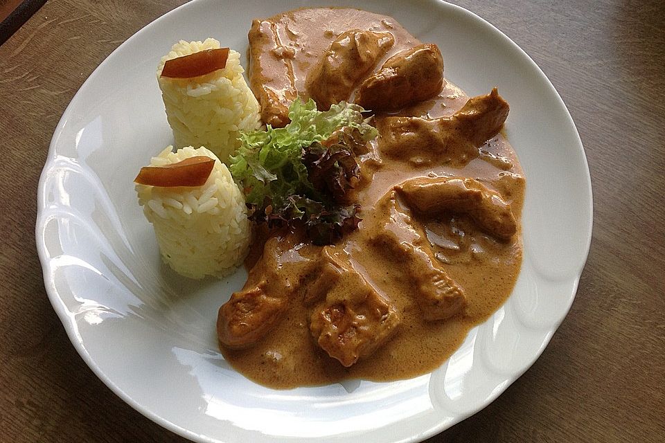 Curry Geschnetzeltes