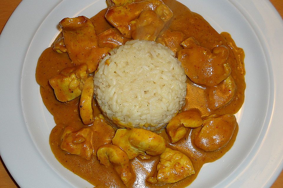 Curry Geschnetzeltes