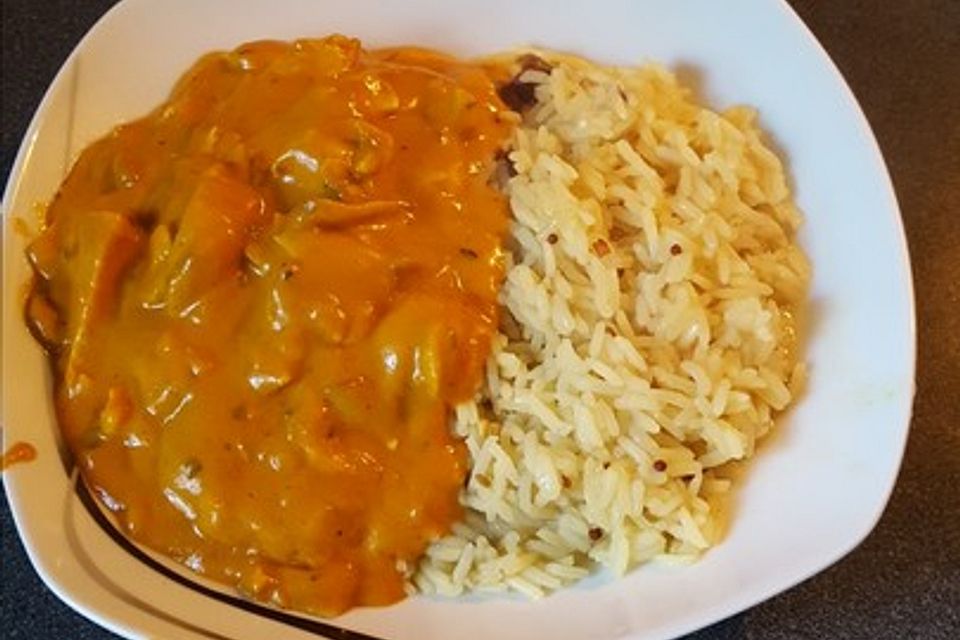 Curry Geschnetzeltes