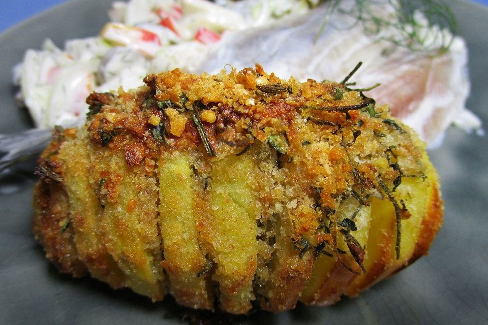 Hasselback - Kartoffeln