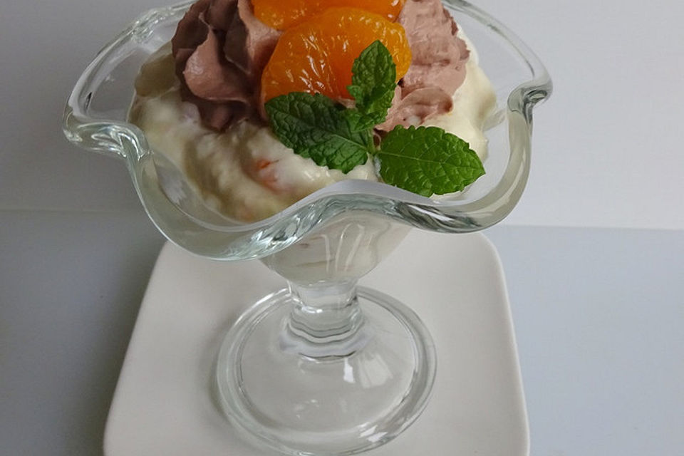 Frisches Quarkdessert