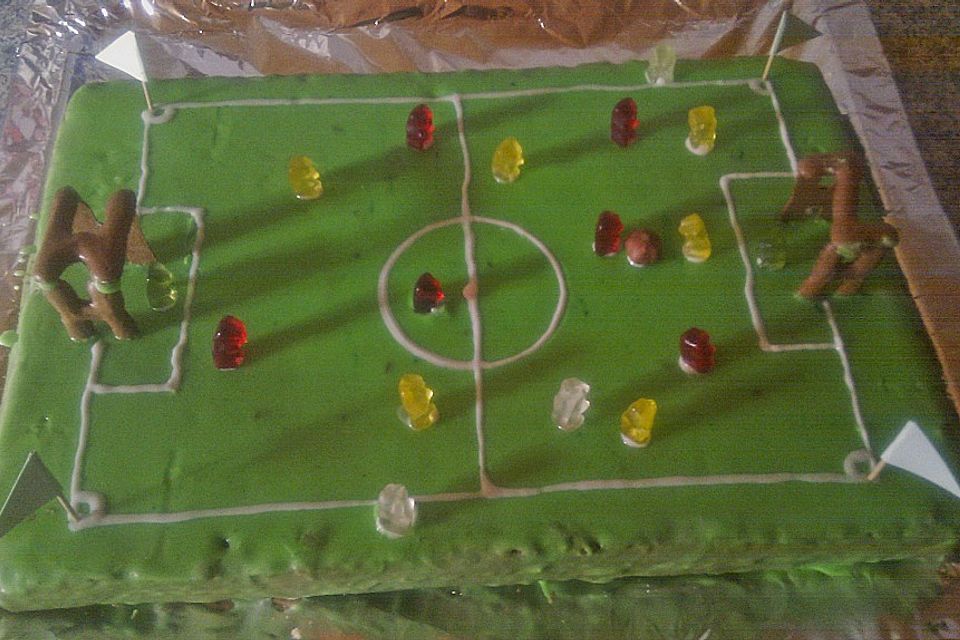 EM 2008 Fußballkuchen