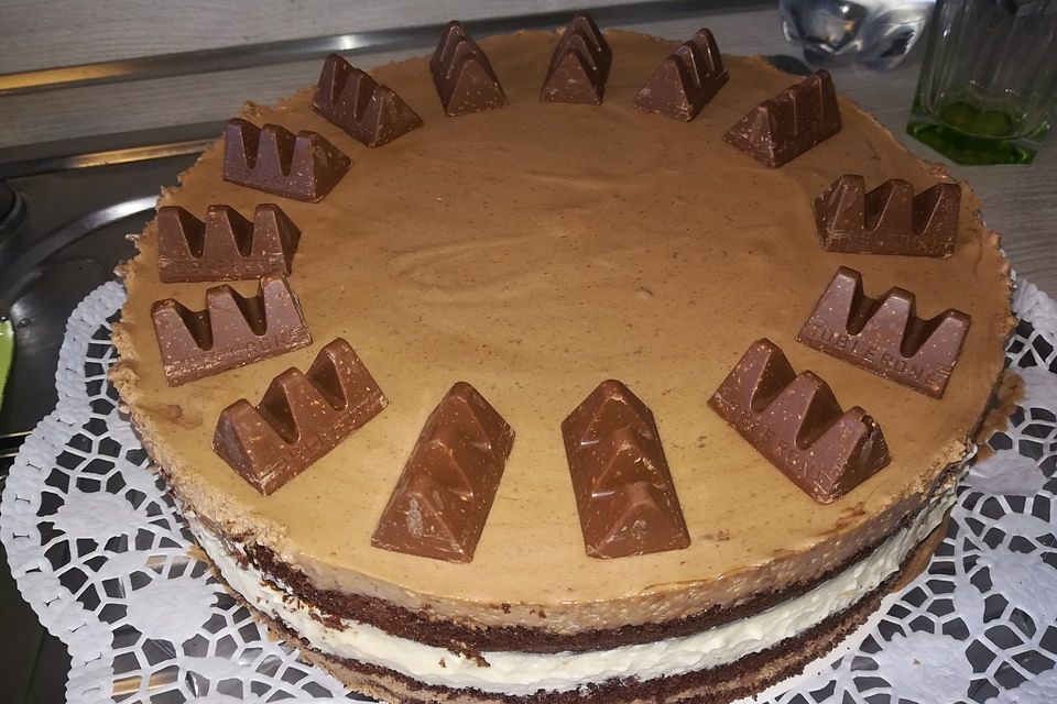 Schweizerische Toblerone - Mousse - Torte