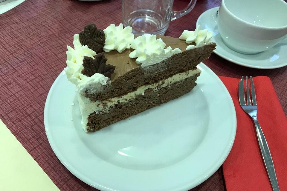 Schweizerische Toblerone - Mousse - Torte