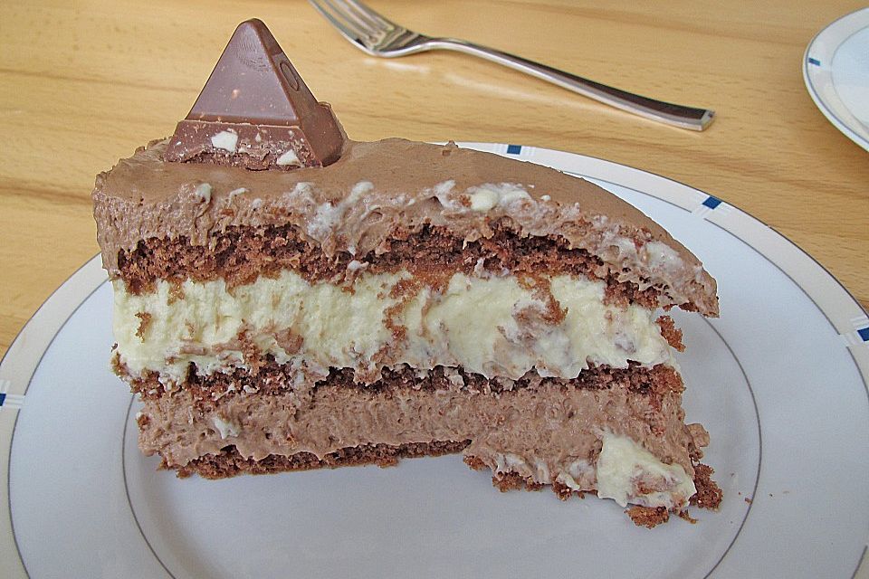 Schweizerische Toblerone - Mousse - Torte