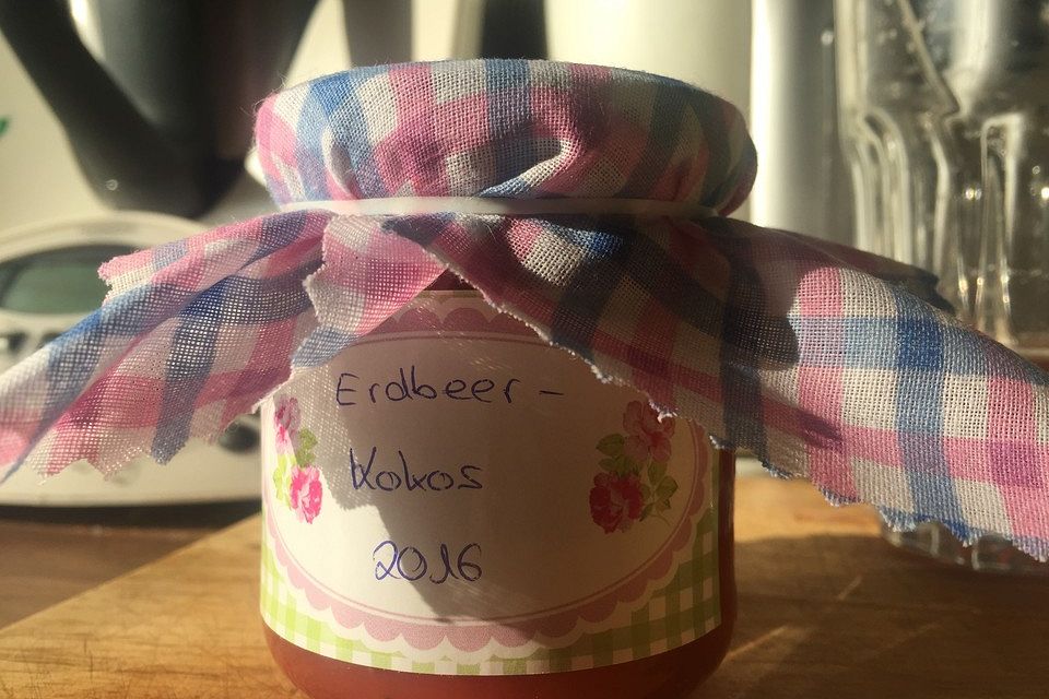 Erdbeer - Kokos - Marmelade